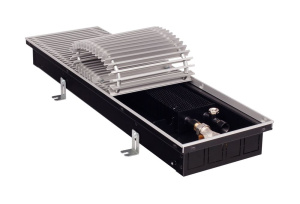 Конвектор внутрипольный Gekon Эко 08х410х23 /R/ алюминий